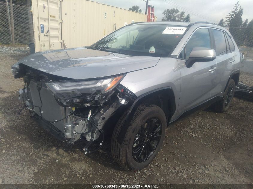2022 TOYOTA RAV4 HYBRID SE - 4T3T6RFV2NU098521