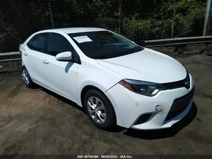 2015 TOYOTA COROLLA L/LE/S/S PLUS/LE PLUS - 2T1BURHE1FC400875