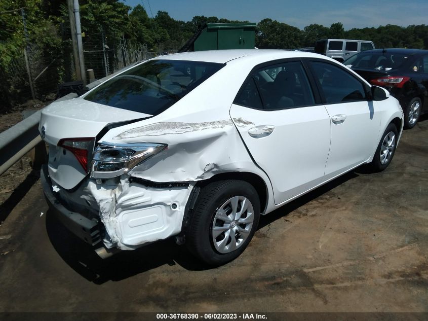 2015 TOYOTA COROLLA L/LE/S/S PLUS/LE PLUS - 2T1BURHE1FC400875