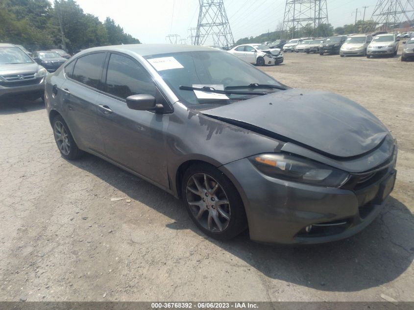 2013 DODGE DART RALLYE - 1C3CDFBAXDD119008