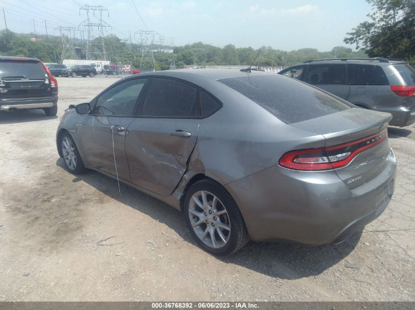 2013 DODGE DART RALLYE - 1C3CDFBAXDD119008