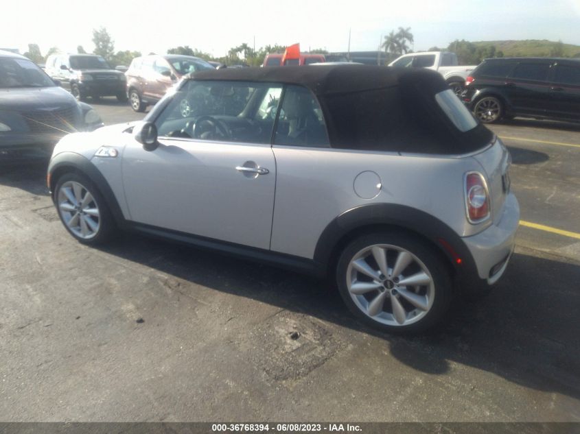 2015 MINI COOPER CONVERTIBLE S WMWZP3C58FT708917