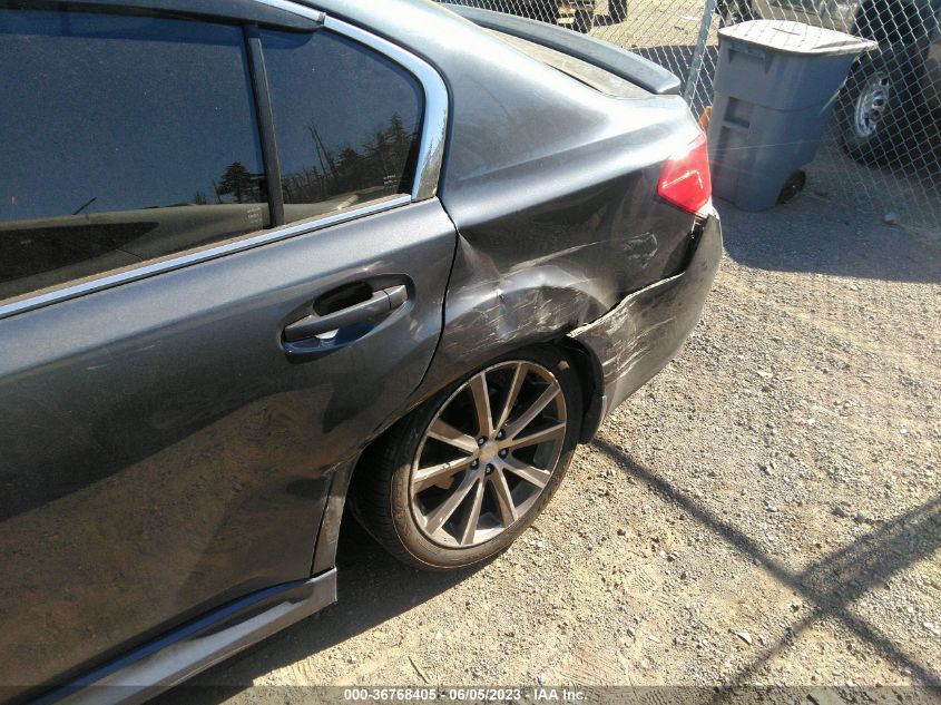 2014 SUBARU LEGACY 2.5I SPORT - 4S3BMBJ60E3024445