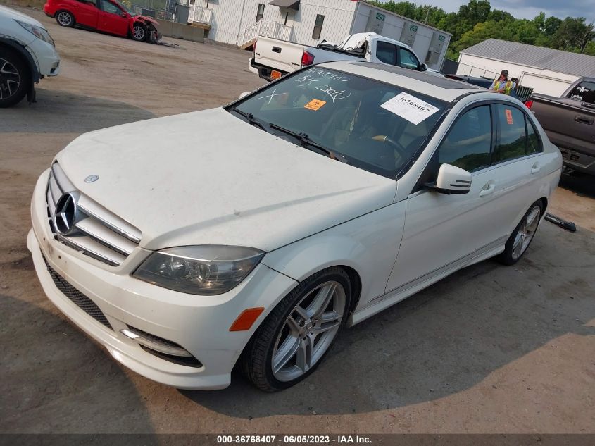 WDDGF5EB6BA447133 | 2011 MERCEDES-BENZ C 300