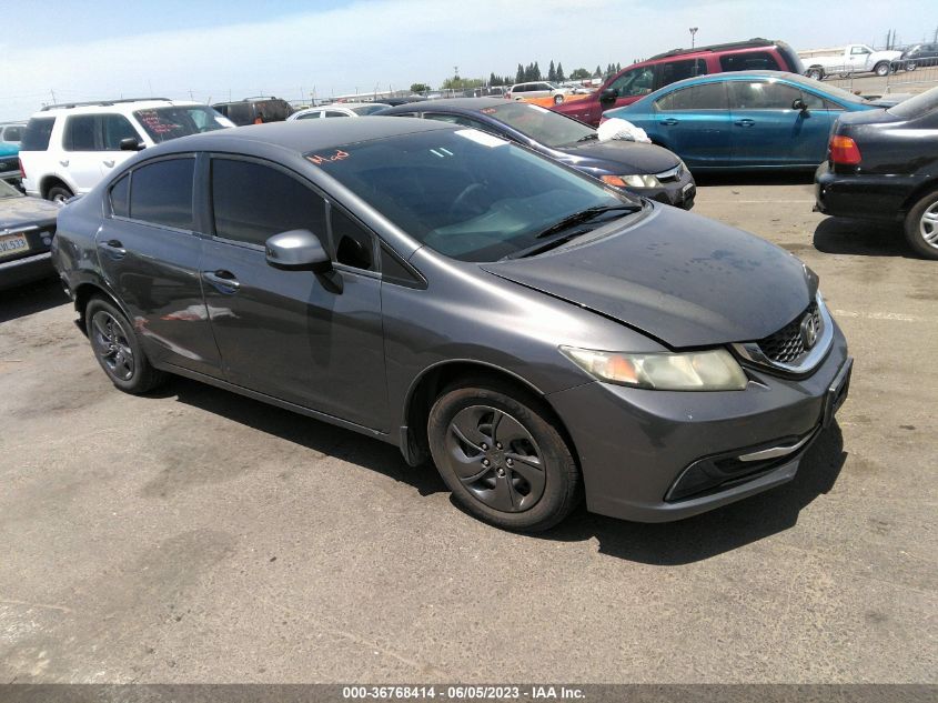 2013 HONDA CIVIC SDN LX - 2HGFB2F57DH500923