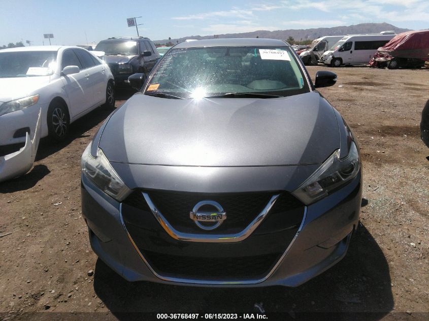 2018 NISSAN MAXIMA SV - 1N4AA6APXJC387386