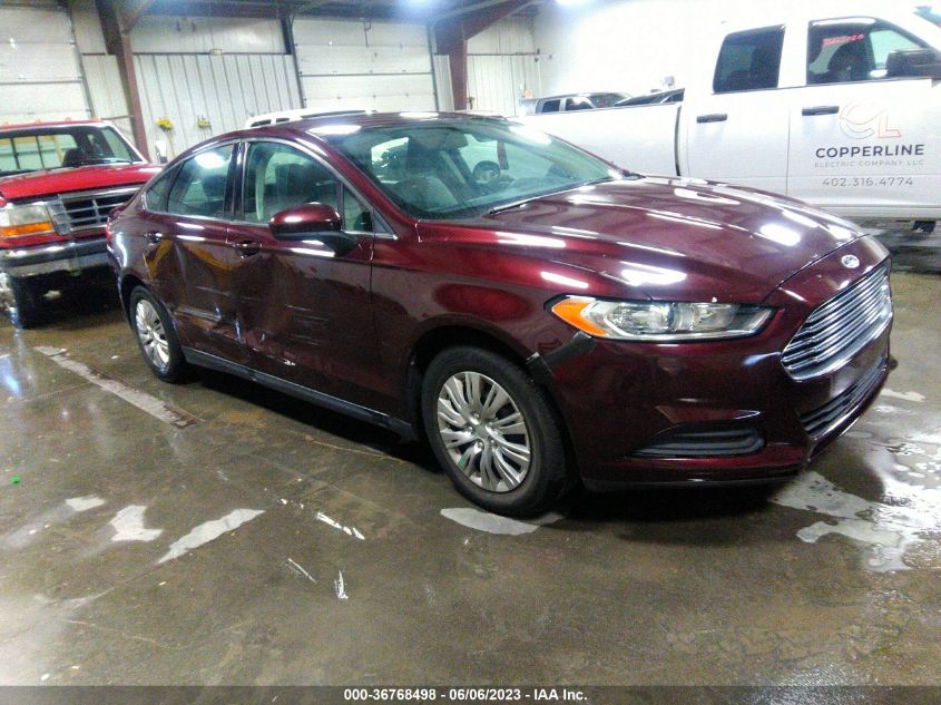 2013 FORD FUSION S - 3FA6P0G79DR361070