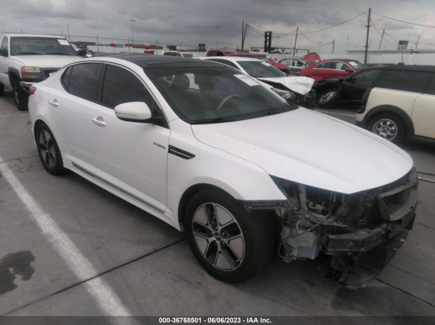 2013 KIA OPTIMA HYBRID EX - KNAGM4AD4D5050966