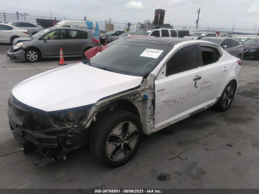 2013 KIA OPTIMA HYBRID EX - KNAGM4AD4D5050966