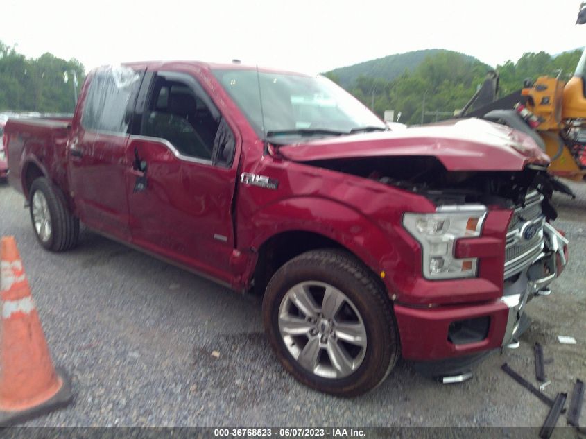 2016 FORD F-150 XLT/XL/LARIAT/PLATINUM - 1FTEW1EG3GFA60698