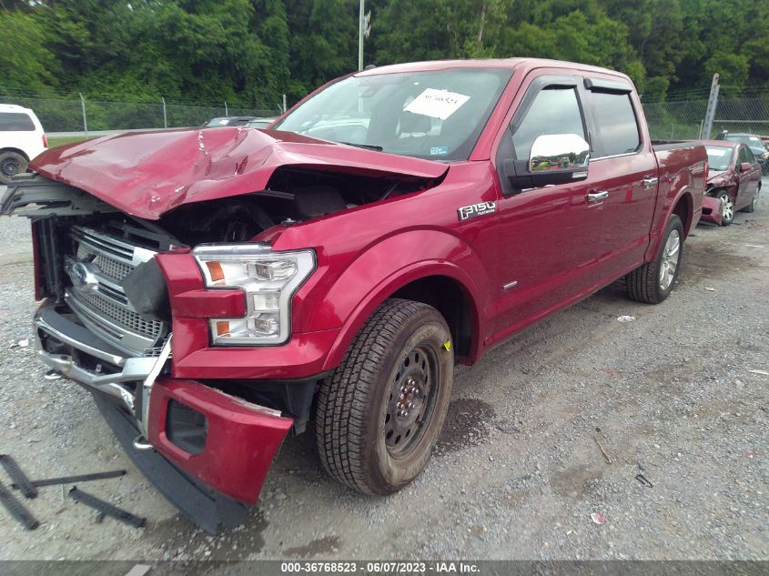 2016 FORD F-150 XLT/XL/LARIAT/PLATINUM - 1FTEW1EG3GFA60698