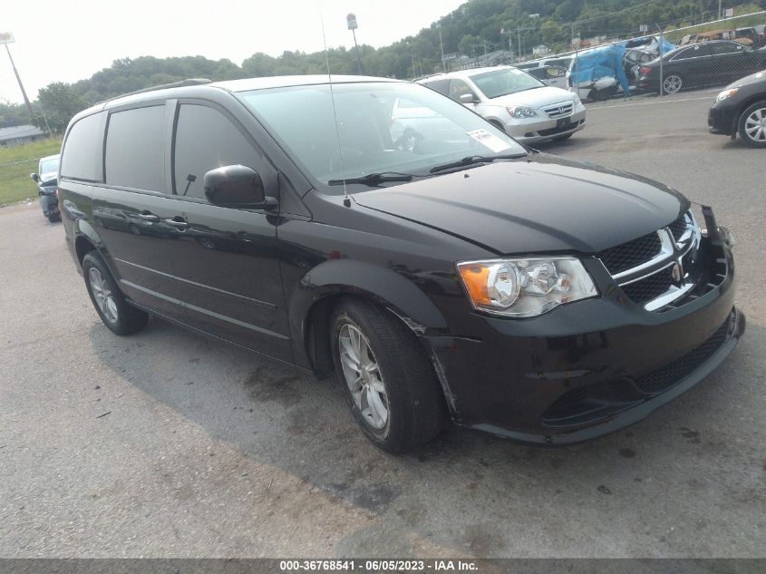 Lot #2541532732 2015 DODGE GRAND CARAVAN SXT salvage car