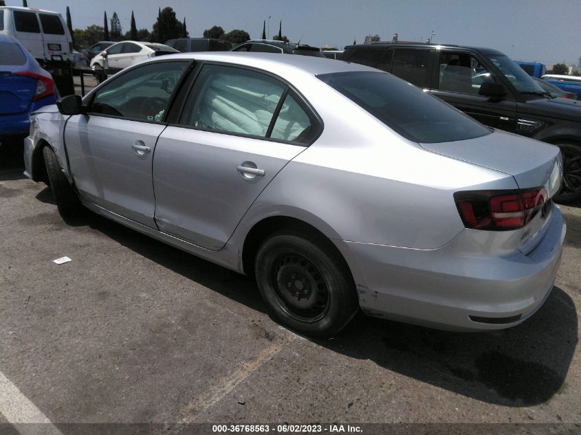 2016 VOLKSWAGEN JETTA SEDAN 1.4T S - 3VW267AJ2GM271654
