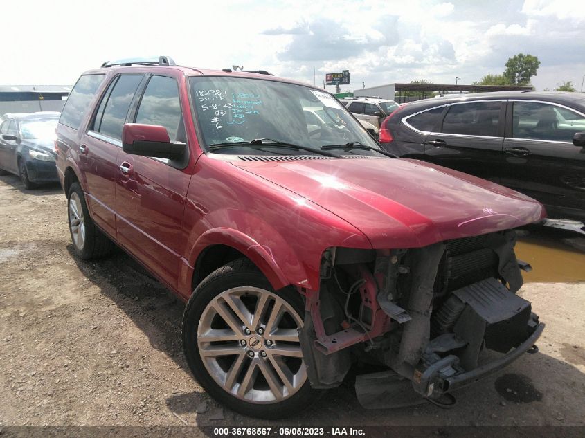 2017 FORD EXPEDITION LIMITED - 1FMJU2AT9HEA34168