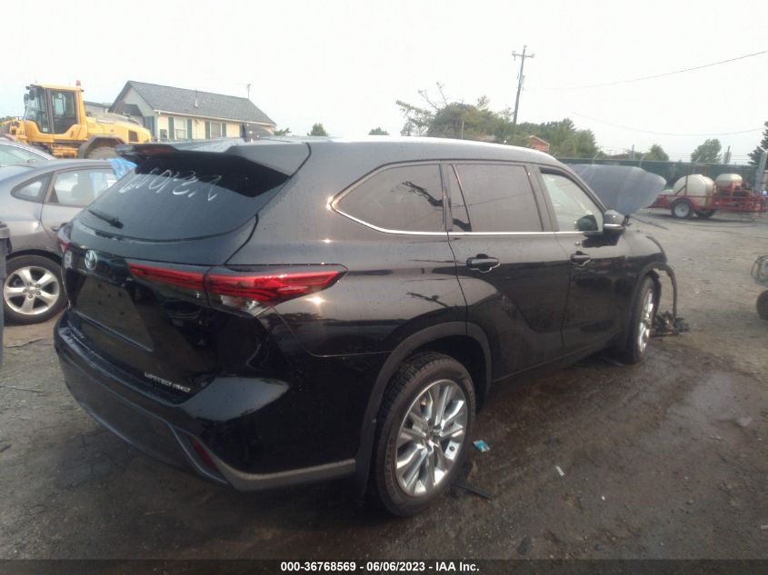2021 TOYOTA HIGHLANDER LIMITED - 5TDDZRBH9MS075250