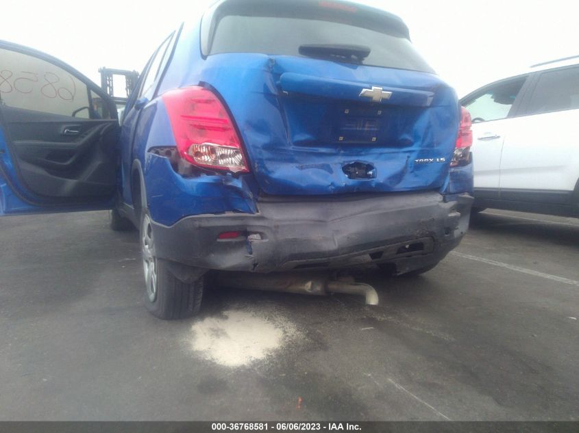 2015 CHEVROLET TRAX LS - KL7CJKSB2FB193962