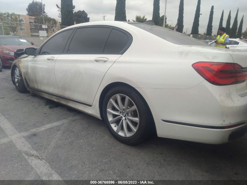 2017 BMW 7 SERIES 740I - WBA7E2C51HG739865