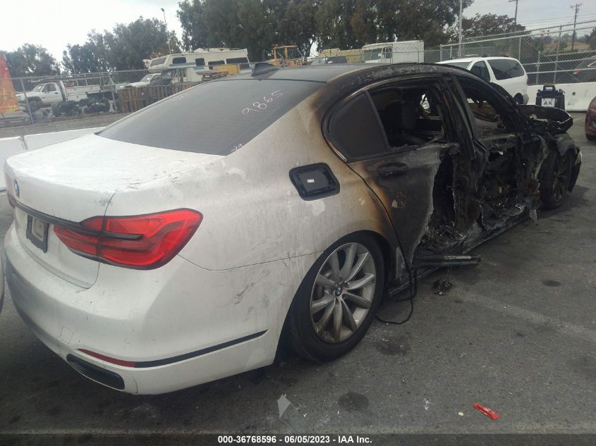 2017 BMW 7 SERIES 740I - WBA7E2C51HG739865