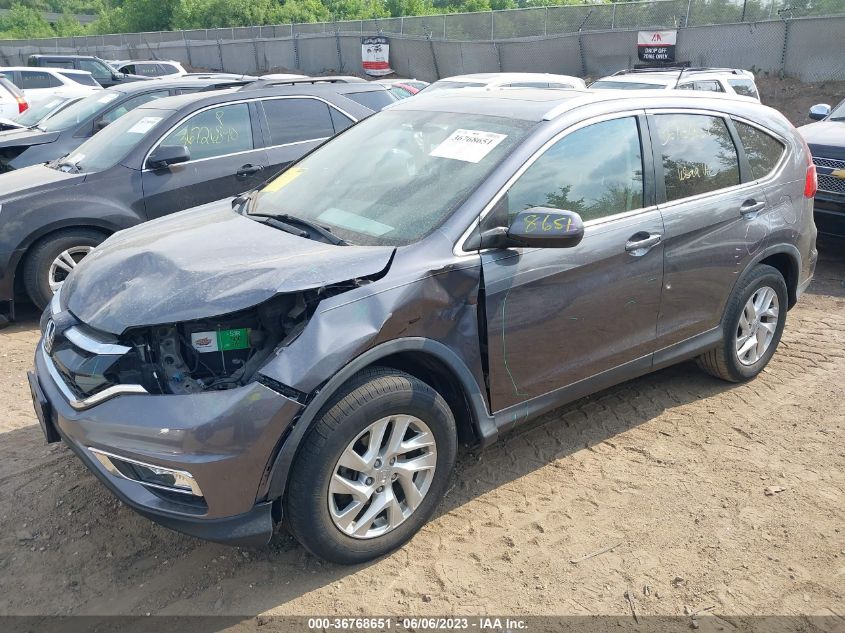 2016 HONDA CR-V EX-L - 5J6RM4H71GL046329