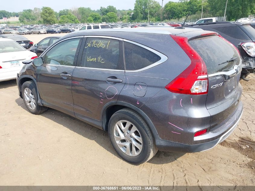 2016 HONDA CR-V EX-L - 5J6RM4H71GL046329