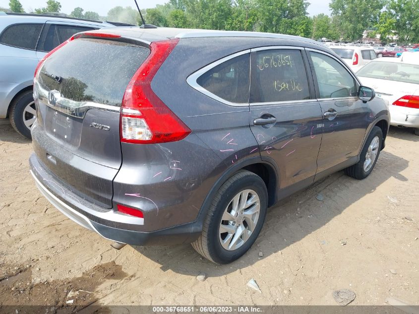 2016 HONDA CR-V EX-L - 5J6RM4H71GL046329