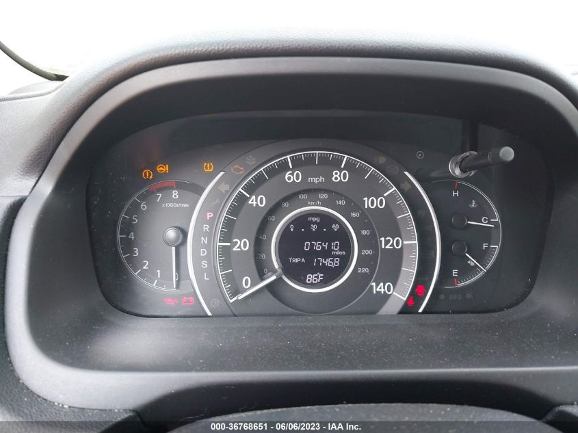 2016 HONDA CR-V EX-L - 5J6RM4H71GL046329