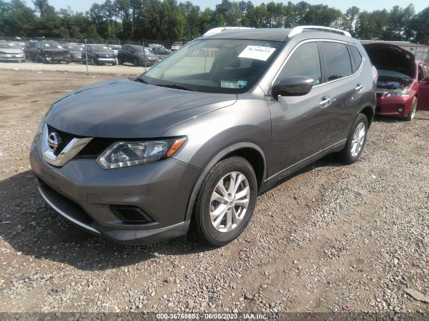 2016 NISSAN ROGUE SV/SL/S - KNMAT2MV9GP706849