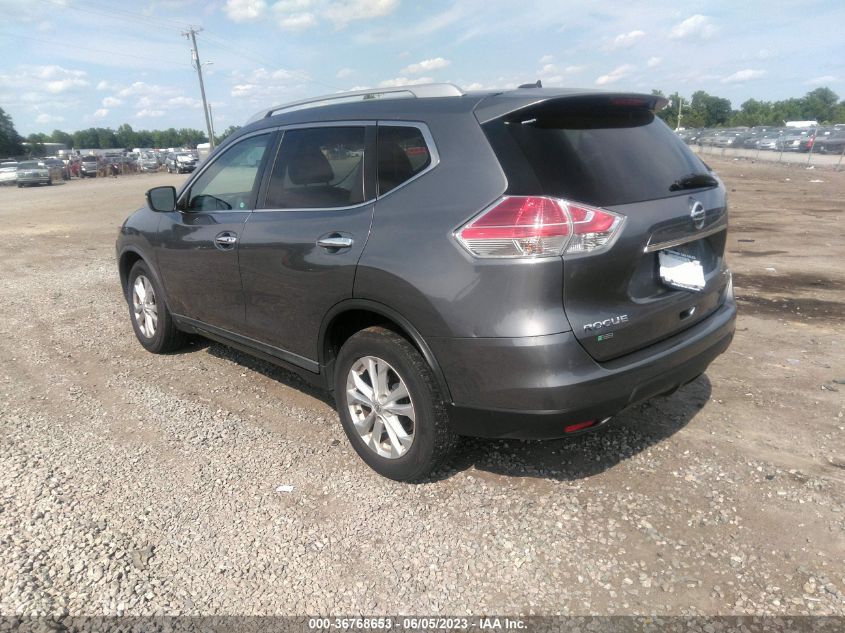 2016 NISSAN ROGUE SV/SL/S - KNMAT2MV9GP706849