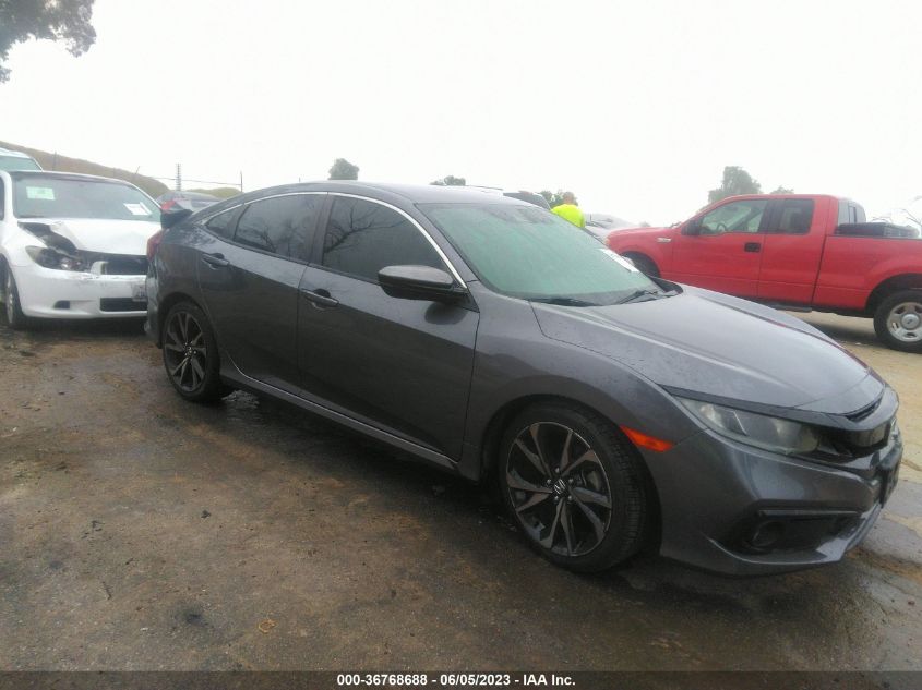 2020 HONDA CIVIC SEDAN SPORT - 2HGFC2F86LH507058