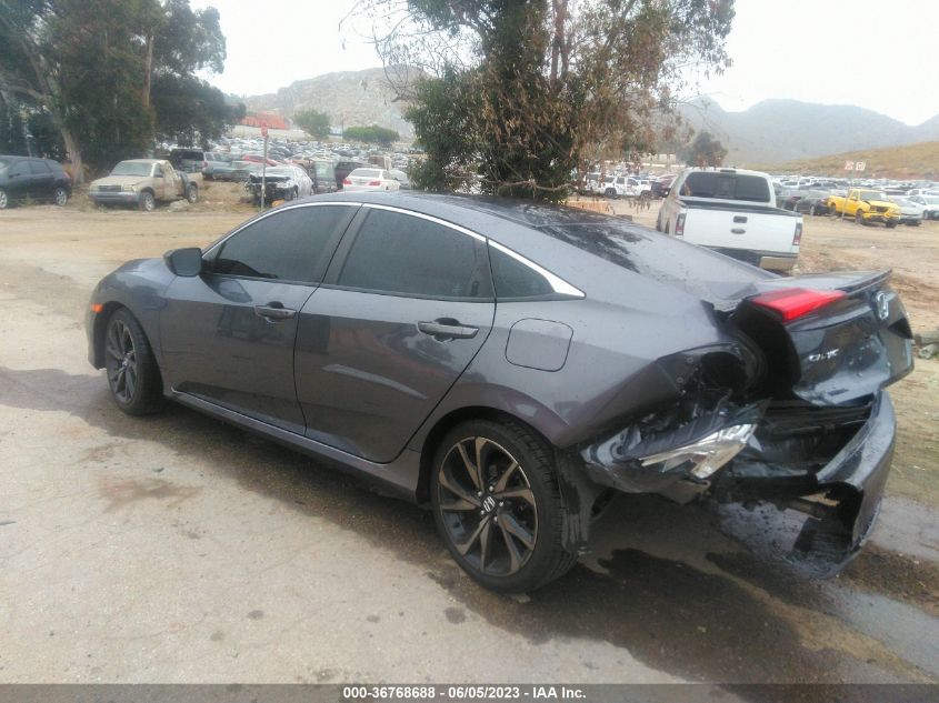 2020 HONDA CIVIC SEDAN SPORT - 2HGFC2F86LH507058