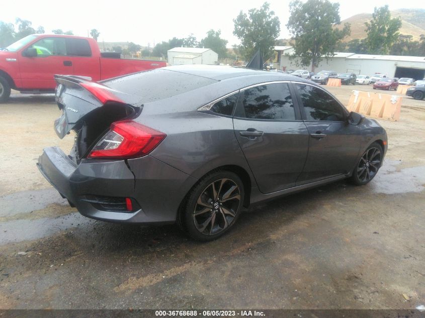 2020 HONDA CIVIC SEDAN SPORT - 2HGFC2F86LH507058