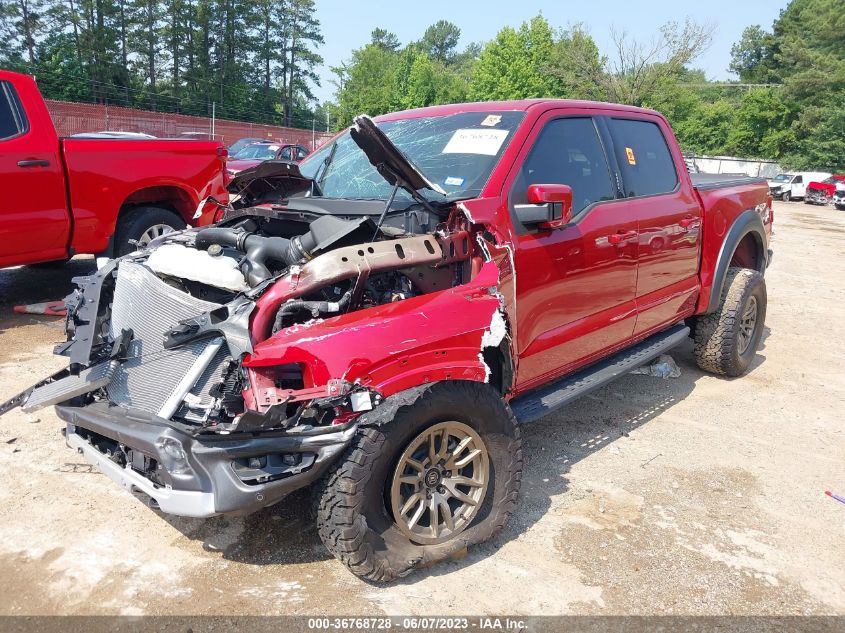 2022 FORD F-150 RAPTOR - 1FTFW1RG8NFC19890