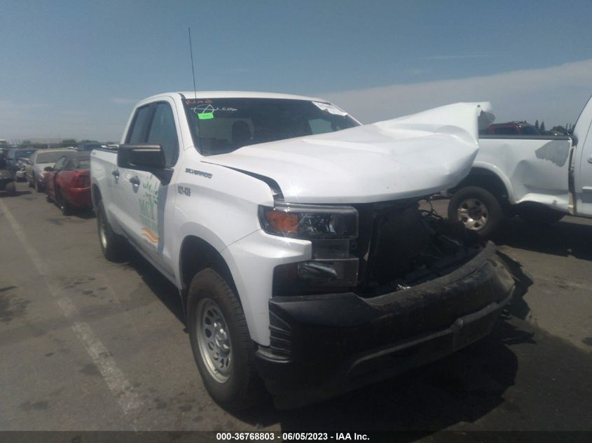 2021 CHEVROLET SILVERADO 1500 WORK TRUCK - 1GCRYAEF1MZ115436