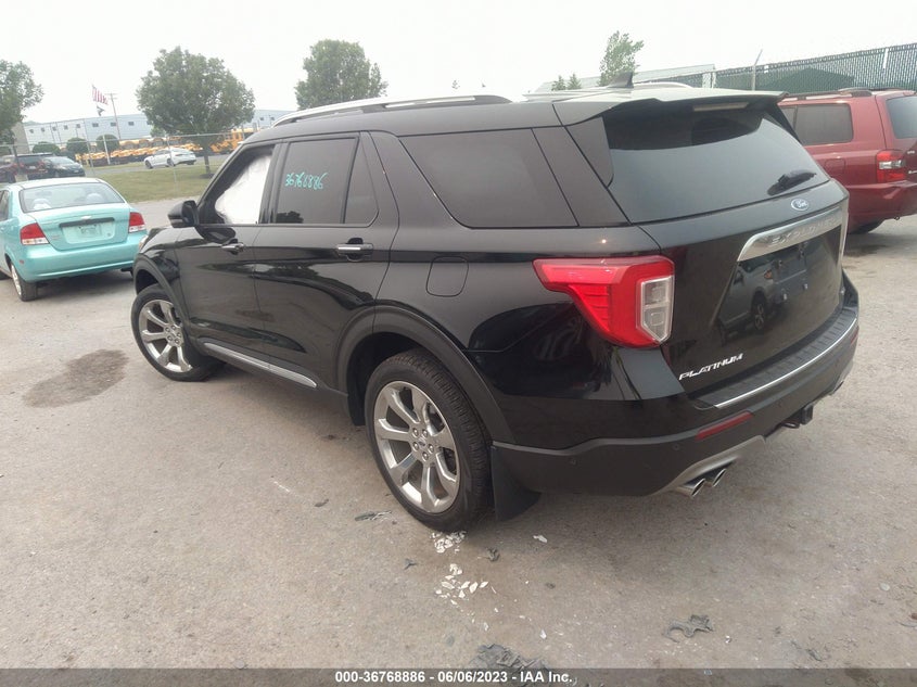 VIN 1FM5K8HC4LGA78401 2020 FORD EXPLORER PLATINUM
