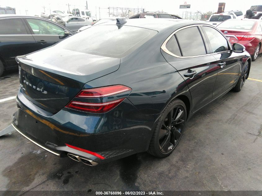 2023 GENESIS G70 2.0T - KMTG34TA6PU122979