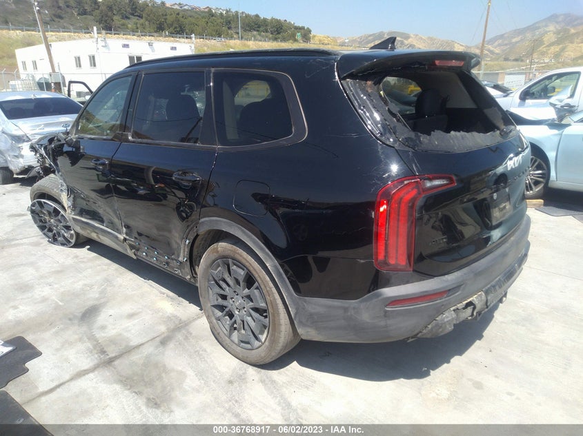 VIN 5XYP3DHC8NG302200 2022 KIA TELLURIDE EX