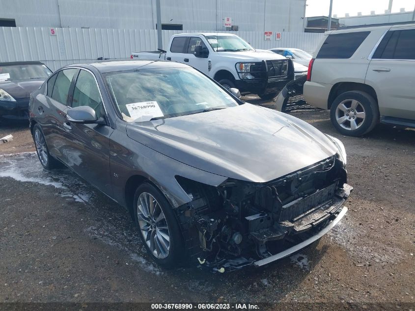 2018 INFINITI Q50 3.0T LUXE - JN1EV7AP0JM360099