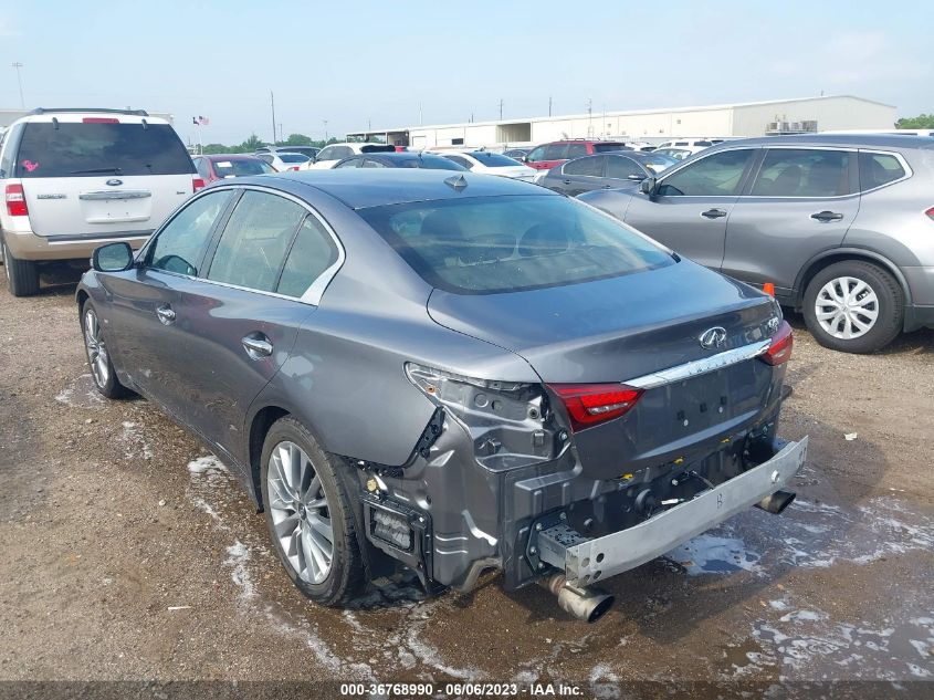 2018 INFINITI Q50 3.0T LUXE - JN1EV7AP0JM360099