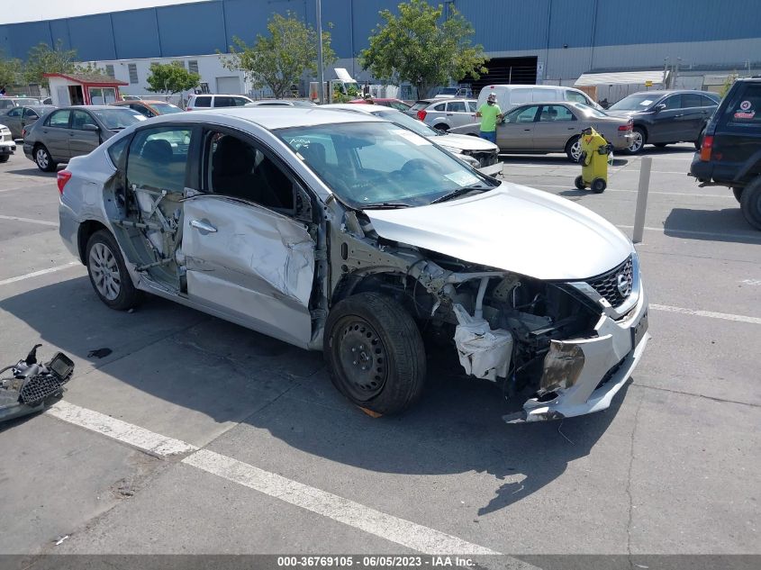 2016 NISSAN SENTRA S - 3N1AB7AP7GY314458