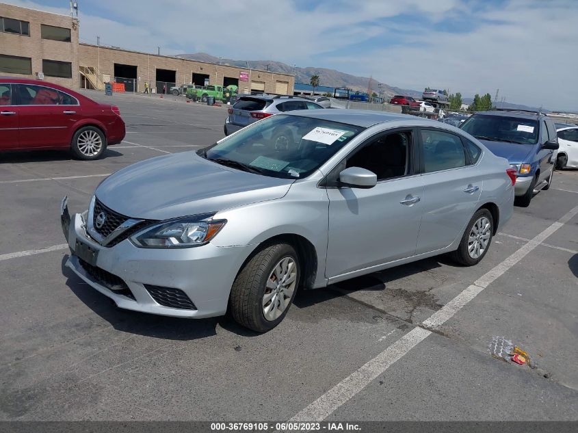 2016 NISSAN SENTRA S - 3N1AB7AP7GY314458