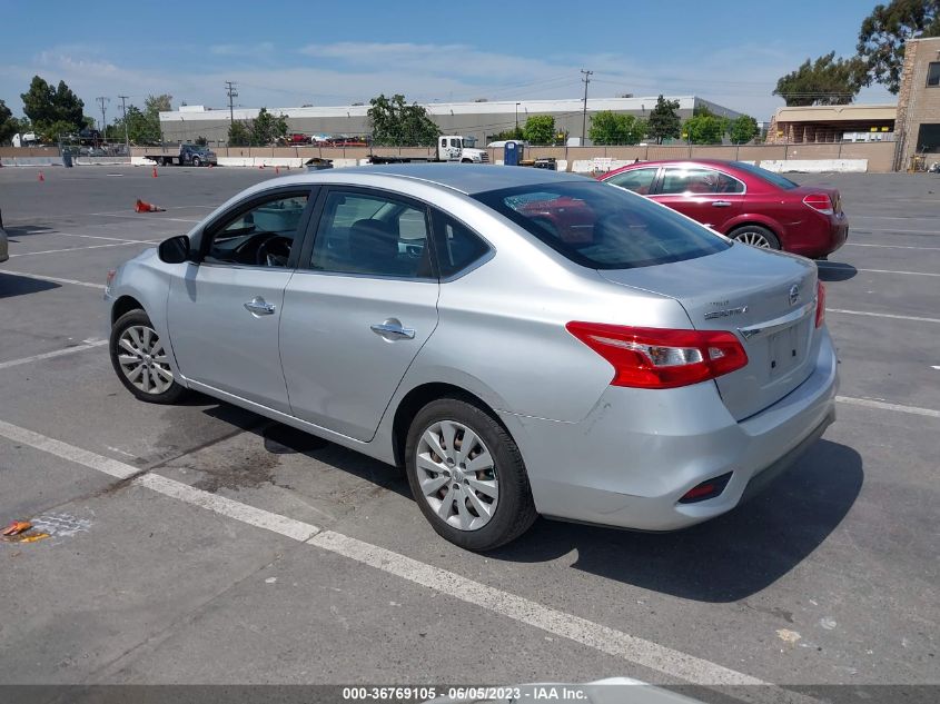 2016 NISSAN SENTRA S - 3N1AB7AP7GY314458