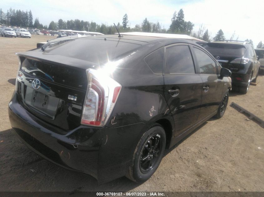 2015 TOYOTA PRIUS FOUR - JTDKN3DU3F1909314