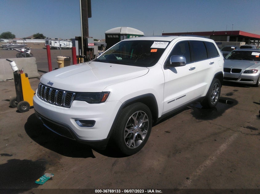 VIN 1C4RJEBG3KC584407 2019 JEEP GRAND CHEROKEE LIMITED