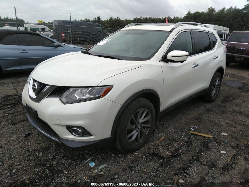 2016 NISSAN ROGUE S/SL/SV - 5N1AT2MV9GC744679