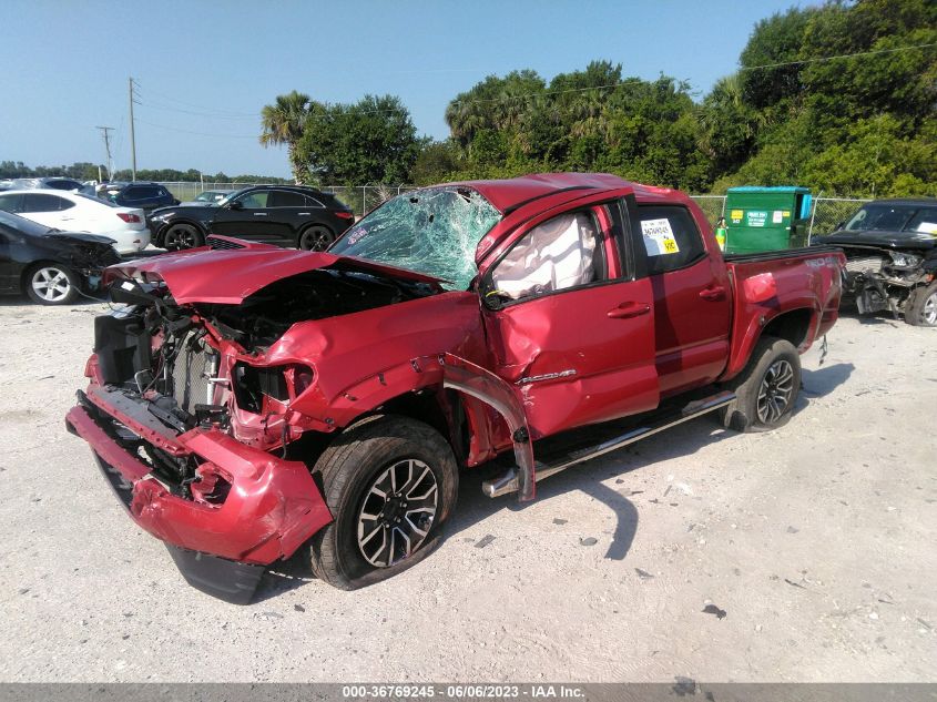 2022 TOYOTA TACOMA 4WD SR/SR5/TRD SPORT - 3TYCZ5AN3NT055089