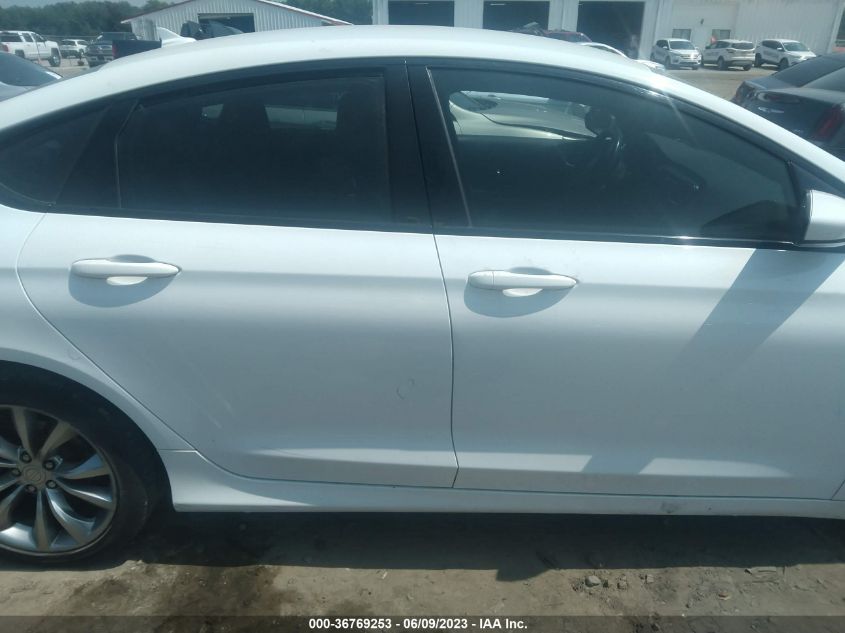 2016 CHRYSLER 200 S - 1C3CCCBB1GN138099