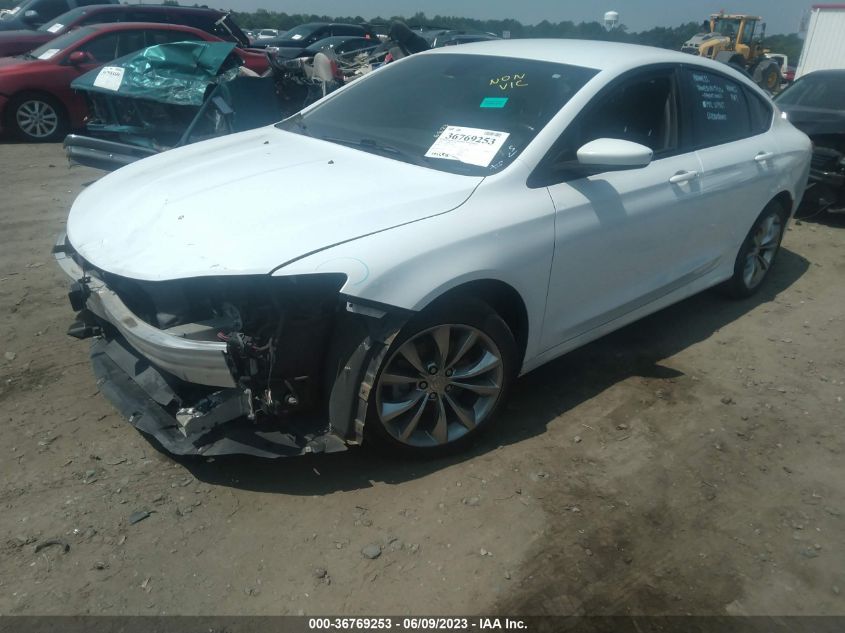 2016 CHRYSLER 200 S - 1C3CCCBB1GN138099