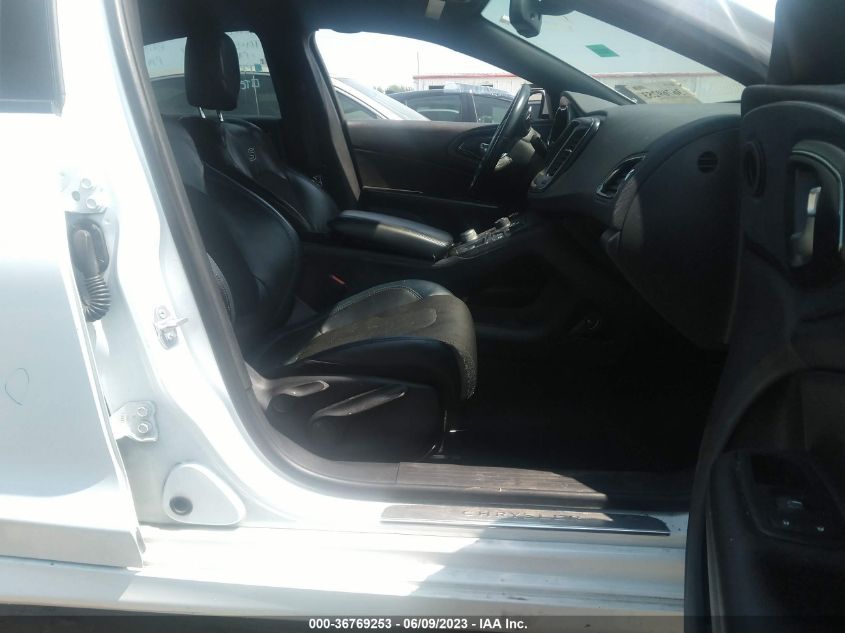 2016 CHRYSLER 200 S - 1C3CCCBB1GN138099