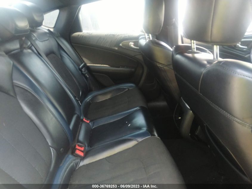2016 CHRYSLER 200 S - 1C3CCCBB1GN138099