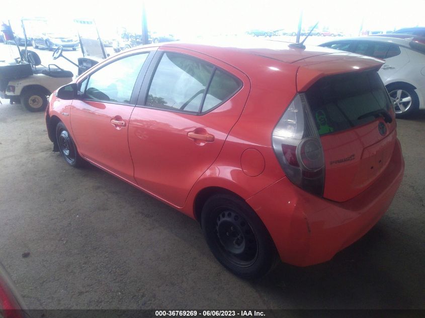 2013 TOYOTA PRIUS C - JTDKDTB30D1039984